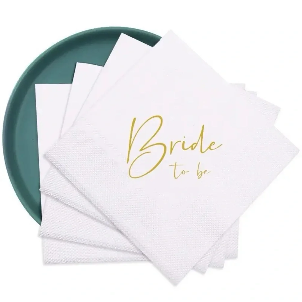 NEW | 20pcs/pack Bride to be Napkins/decorations